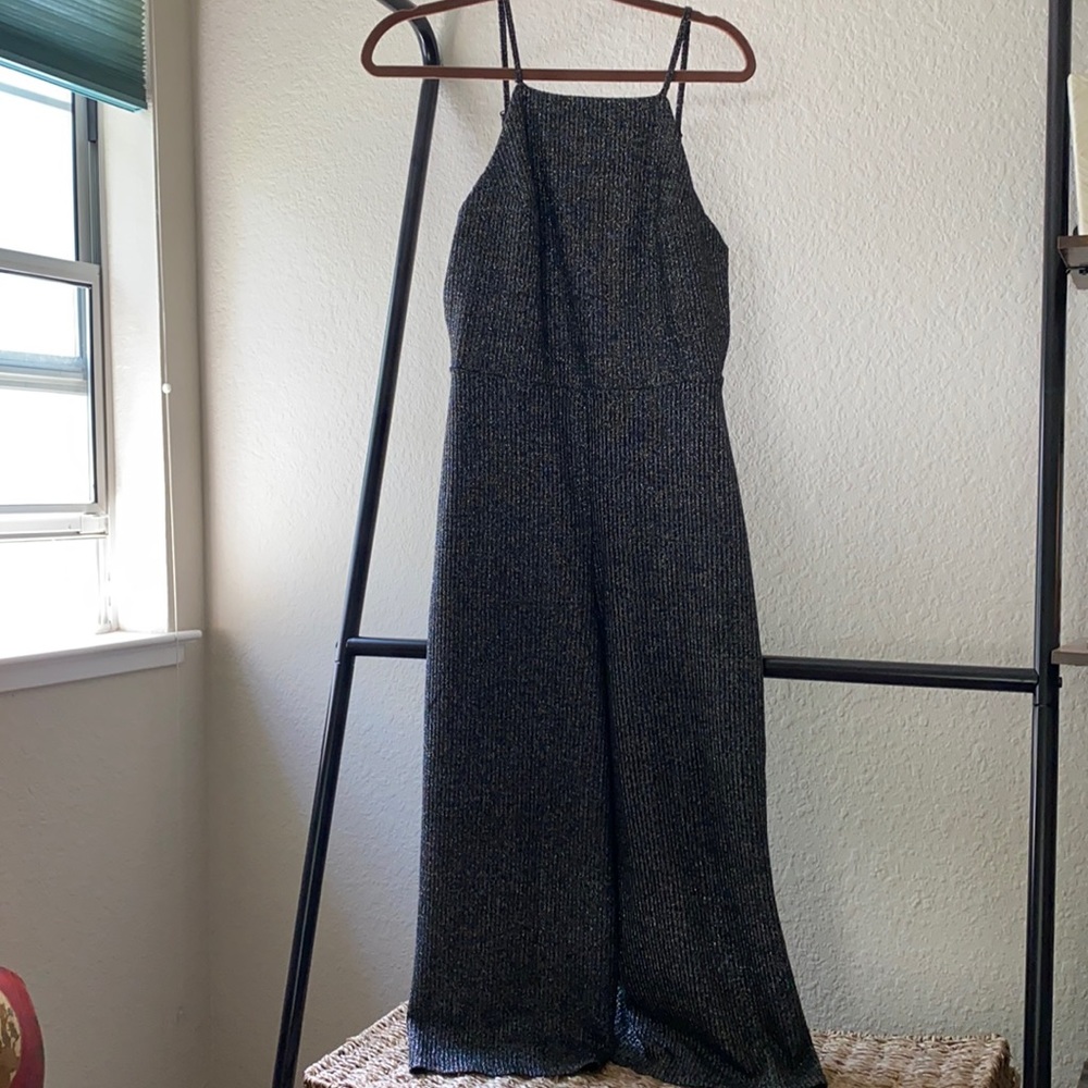 Black sparkle jumpsuit